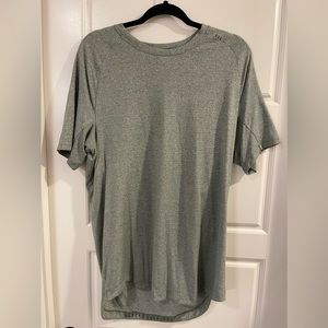 Lululemon Drysense Short Sleeve Shirt, Green, Men, L